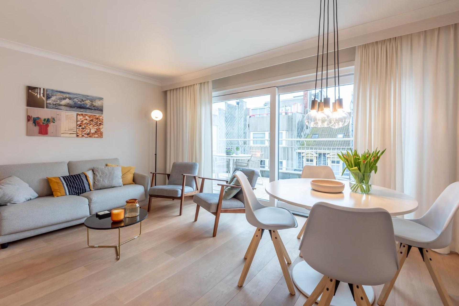 Modern Apartment With Large Terrace Close To The Sea Остенде Экстерьер фото
