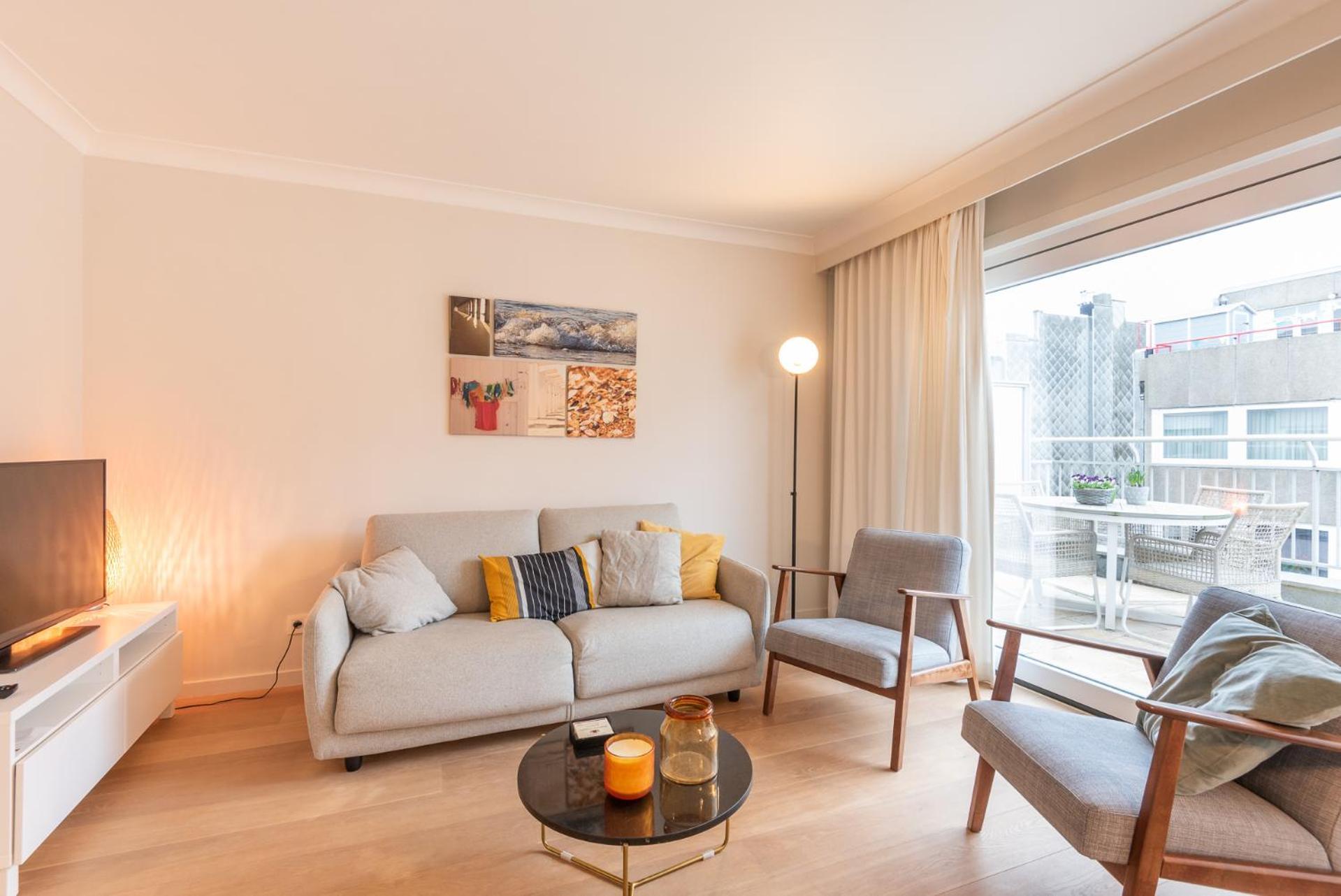 Modern Apartment With Large Terrace Close To The Sea Остенде Экстерьер фото